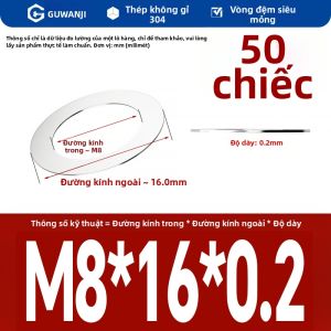 GUWANJI | Mũi Nén Tròn Mỏng Siêu Bền Inox