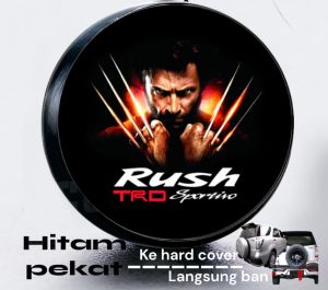 penutup ban serep rush sarung ban Toyota Rush belakang konde