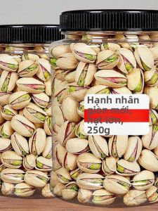 Hạt Pistachios Nướng Không Tẩy Trắng Sức Khỏe 500g
