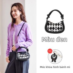 Semir | Túi Xách Nhỏ Quilted Màu Khối Dễ Thương