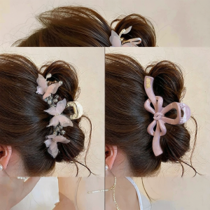 NING ZHOU | Large Deluxe Volume Hair Barrette for Updos