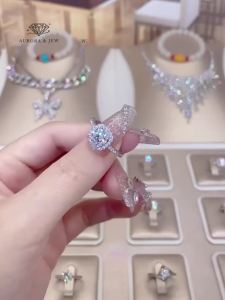 Perhiasan Fashion Korea: Cincin Kawin Wanita & Hadiah Pasangan Berlian