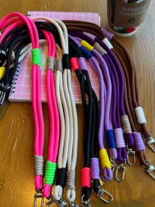 Durable Creative Color Block Mobile Phone Lanyard Crossbody Bag Universal Anti Lost Removable Door Buckle Outdoor Fashionable