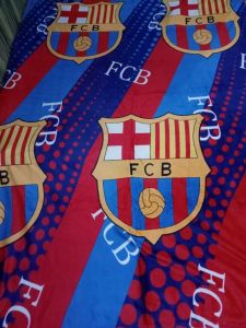 Selimut Bola Barcelona / selimut Dewasa dan anak