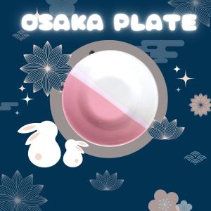 OSAKA Porcelain Plate | Piring Cantik Keramik | Piring Makan Porselen