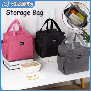 Lunch Bag Thermal Insulation Double Pocket Large Capacity for School Lunch Box Bag