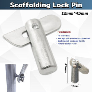 Vacaka Detachable Scaffolding and Guardrail System Locking Pin Shelf Bracket Welding Fixing Peg Pin