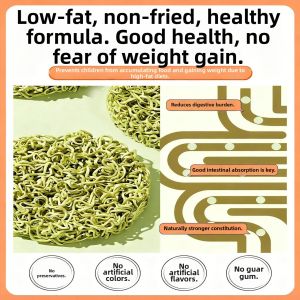 SONGNIJIA | Diabetic-friendly Vegetable Blend Non-fried Noodles