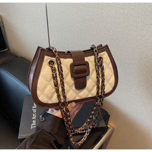 Túi Đeo Chéo Da Thời Trang Thu Đông Túi Đeo Vai Đơn Thời Trang Pháp Cho Nữ Túi Đựng Đồ Dưới Cánh Tay Có Khóa Kéo Túi Đeo Chéo Phong Cách