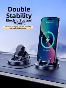 FLAME LIGHT | Wireless Charging Navigation Dedicated Car Phone Mount