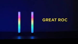 Lampu RGB Hias LED Bar Strip Light Gaming Full Color Baterai Cas AH087 - LPM