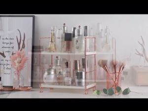 ●SG Stock● Boltless Height Adjustable and Stackable Display Organizer Rack/ Kitchen Organizer Rack Desktop Storage Rack Kitchen Countertop Storage Rack Kitchen Rack Desktop Shelf Desktop Rack / Perfume Holder / Makeup Holder / Perfume Rack