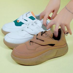 SEPATU SNEAKERS WANITA KEREN TAMPIL PECAYA DIRI KUALITAS BAGUS BAHAN PU IMPORT K8610