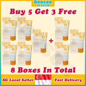 ⭐️SG STOCK⭐️ MINTOX Orange exfoliating whitening gel / Body Facial scrub / Moisturizing whitening Acne blackhead remover 去角质磨砂膏