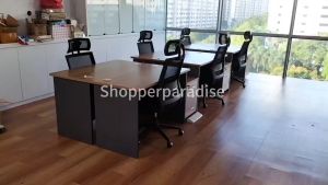 SG Ready Stock H100 Executive Workstationpartitionpedestal/cabinet Home Office Tablestudy deskCubicleSet chair