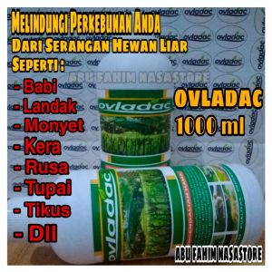 OVLADAC 1000 ML (Pembasmi Hama Babi Landak Monyet Kera Rusa Tupai Tikus / Pengendali Hama)