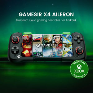 Salange GameSir X4 Aileron Bluetooth Mobile Phone Gamepad Xbox Authorization Gaming Controller with Hall Effect Portable Joycon 2024 New