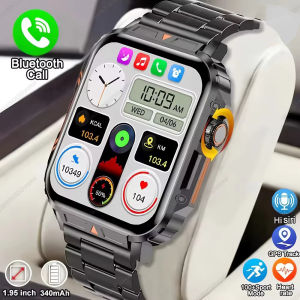 Outdoor Military Man Smart Watch Men Bluetooth Call Smartwatch HD Display GPS Track Sports  Watches Android IOS New