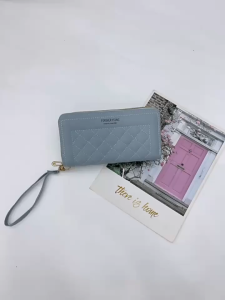 2024 ( READY STOCK ) WALLET LONG DOUBLE ZIP PURSES EU FASHION HOUSE