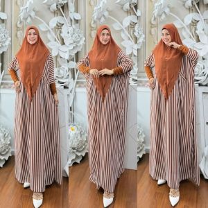 gamis abaya rianti set jilbab by aldisa