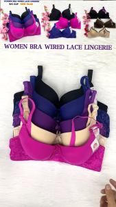 ￼Bra Women Wired BC Cup 3 Hook Full Cup Bra Baju Dalam Berwayar Bra Ada Dawai 内衣有鋼圈