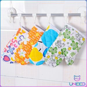 Need. Cotton Gloves Microwave Heat Resistant Thickened High Temperature Baking Anti-slip Mittens 1pc