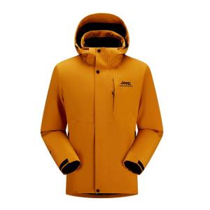 จี๊ป | แจ็คเก็ตแบบถอดได้ 3-ใน-1 กันลม กันน้ำ สำหรับคู่รัก