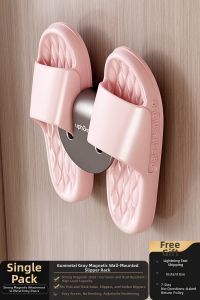 Auzzo | Magnetic Wall-Mounted Storage Rack for Entryway Keys Shoes Umbrellas