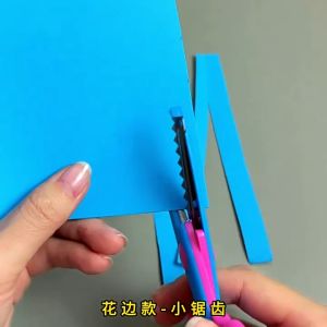 กรรไกรซิกแซก ✂️✂️ ไม่บาด มี 5 แบบให้เลือกใช้