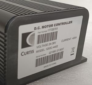 Genuine Curtis 1253 1253C 1253C-4401 1253C-4402 24V 36V 400A DC Hydraulic Pump Motor Speed Controller Electric Forklift Vehicle 1253C 4401 1253C 4402