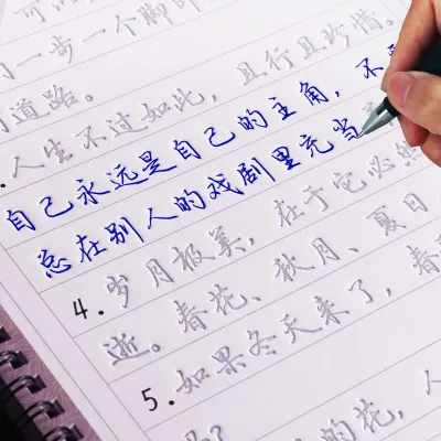 Fast Learning Calligraphy Practice Book