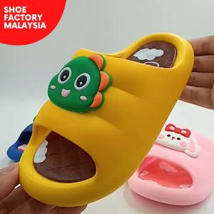 Age 2.5-7Yrs Kids Cartoon Sandals Slippers For Children Size 24-35 Selipar Budak Comel From Shoe Factory Malaysia