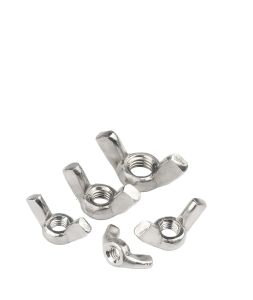 Set 5 cái M4-M12 Đai ốc tai hồngốc cánh chuồn ecu tai hồng inox304 M4 M5 M6 M8 M10M12