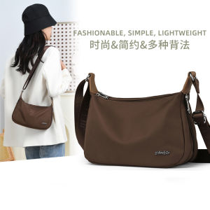 Oxford Cloth Crossbody Bag Womens Casual Fashion Nylon Travel Small Bag Mommy Bag Single Shoulder Bag for Daily Match