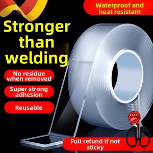 Nanotechnology High Adhesive Powerful Car Glass Wall Socket Fixing Transparent Waterproof Double Sided Tape