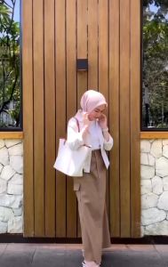 ROK CARGO WANITA TWILL PREMIUM ROK CARGO SKIRT ROK PANJANG KOREAN STYLE