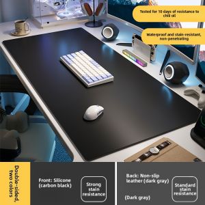 ovzf | Waterproof Large Plain Color Gaming & Office Mouse Pad