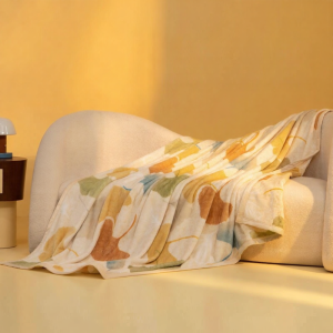 Mercury | Mercury Home Textiles Flannel Blanket for Office Nap Sofa Use Air Conditioned Home Airplane Fall Winter Bedding Polyester Fiber