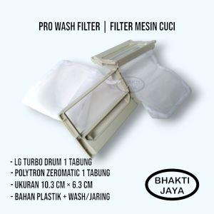 Filter Mesin Cuci Polytron | Pro Wash Filter | LG | 1 Tabung | 10.2 x 6.3 cm SB