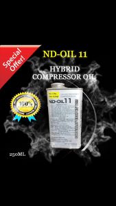 HFC-134A/ HFO-1234YF HYBRID COMPRESSOR OIL ND-OIL 11 250ML (CAR AIRCOND SYSTEM)