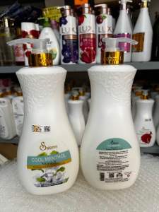(Mẫu mới)Sữa Tắm Salome dưỡng ẩm Sáng Da Tinh Chất Hoa Hồng Đỏ 900ml perfume shower cream smooth skin vitamin E