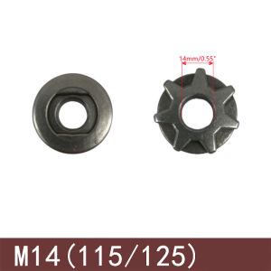 M10/M14/M16 Chainsaw Gear 100 115 125 150 180 Angle Grinder Replacement Gear Sawing Sprocket Chain Wheel for Chainsaw Bracket