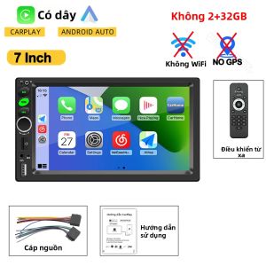 Đầu Radio Xe Hơi Android 13 Đa Năng 64G 7/9/10 Inch 2 Din Tích Hợp GPS BT Hệ Thống Đa Phương Tiện Thông Minh Dành Cho Ô Tô Hỗ Trợ CarPlay Và Android Auto