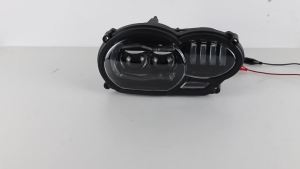Motorcycle LED Headlight High/Low Beams DRL for BMW R1200GS & Adventure Oil Cooler 2005-2012