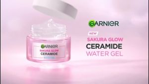 GARNIER Water Gel Moisturizer Tube 20ml & Jar 50ml || Garnier Bright Complete || Sakura Glow Ceramide Water Gel