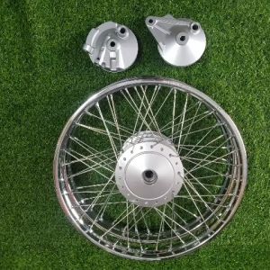 Bánh căm ZIN WAVE ALPHA @ 110 Kèm má đùm trước sau Niềng ZIN GOSHI lắp các dòng xe HONDA 2 thắng đùm phanh cơ HTH1157 MSP 0014