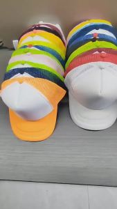 Solid Color Mesh Back Trucker Caps Men Women Blank Snapback Baseball Hat Breathable Outdoor Casual Customizable Truck Driver Hat