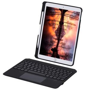 COCOQAC Wireless Keyboard fit for iPad 9.7 2018 2017 iPad Pro 11 12.9 2022 2021 Air 5th 4th 10.9 Air 3 10.5 iPad 5 6 7th 8th 9th 10th Generation 10.9 10.2 Case with TouchPad Keyboard