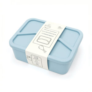 Silicone Food Storage Box 3/2/1 Compartment Multi-purpose Lunch Box Large Capacity Suitable For Travel Picnic And Home Use