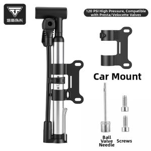 TOSUOD | Portable Mini High-Pressure Bicycle Pump Multi-Valve Compatible
